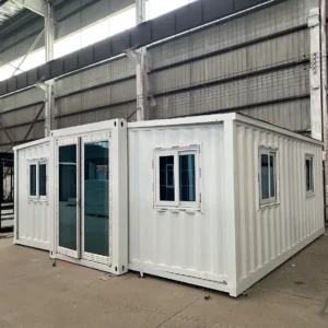 20ft Expandable Hurricane-Proof Container House (Portable Steel Prefab Cabin)