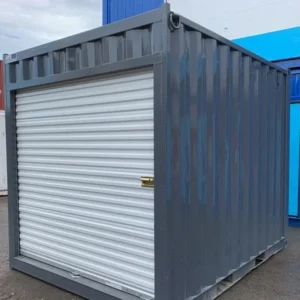 10FT Used Shipping Container with Roll-Up Door