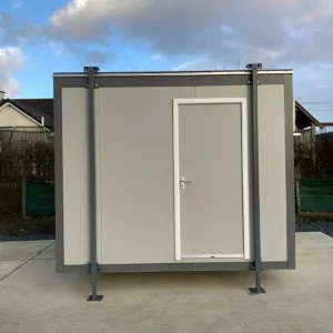 10ft × 10ft Jackleg Cabin