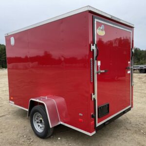 New Covered Wagon 6x10 Enclosed Cargo Trailer