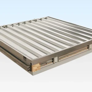 2m Flat Pack Metal Store