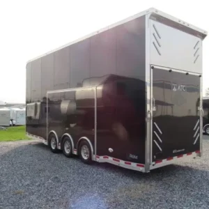 14-Foot Aluminum Two Car Hauler Enclosed Trailer