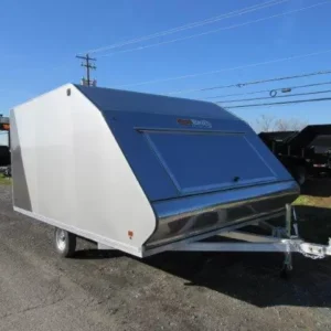 Snowmobile Trailer 8.5 x 12 Hybrid Enclosed Cargo Trailer