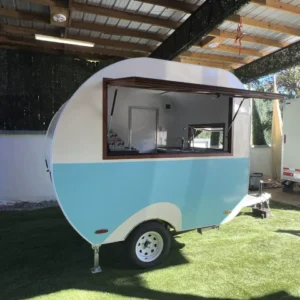 Vintage Style Nostalgic Mini Concession Trailer